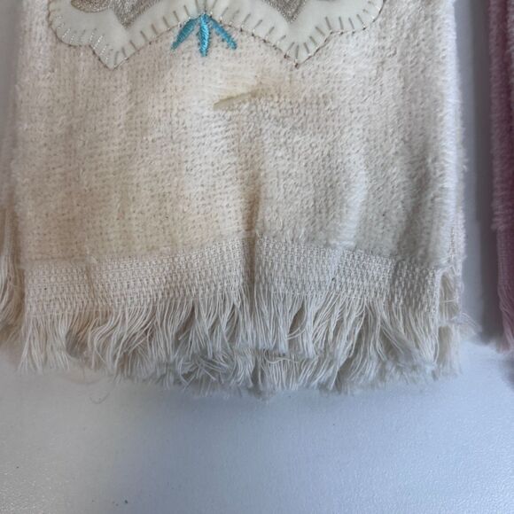 Set of 2 Royal Terry Guest Towel Packs NEW Pink & White-Bows 100% Cotton NOS - Picture 7 of 7